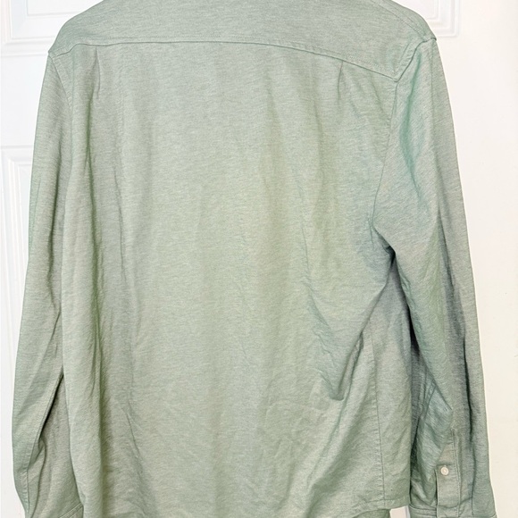 J. Crew Green Casual Button Down Shirt Classic Collar - Picture 3 of 3